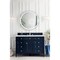 James Martin Vanities Brittany 48in Single Vanity, Victory Blue w/ 3 CM Ethereal Noctis Quartz Top 650-V48-VBL-3ENC - alternate 4